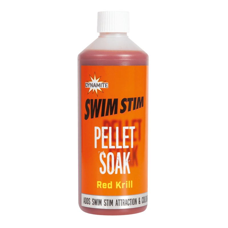Dynamite Baits Swim Stim Red Krill Pellet Soak 500ml