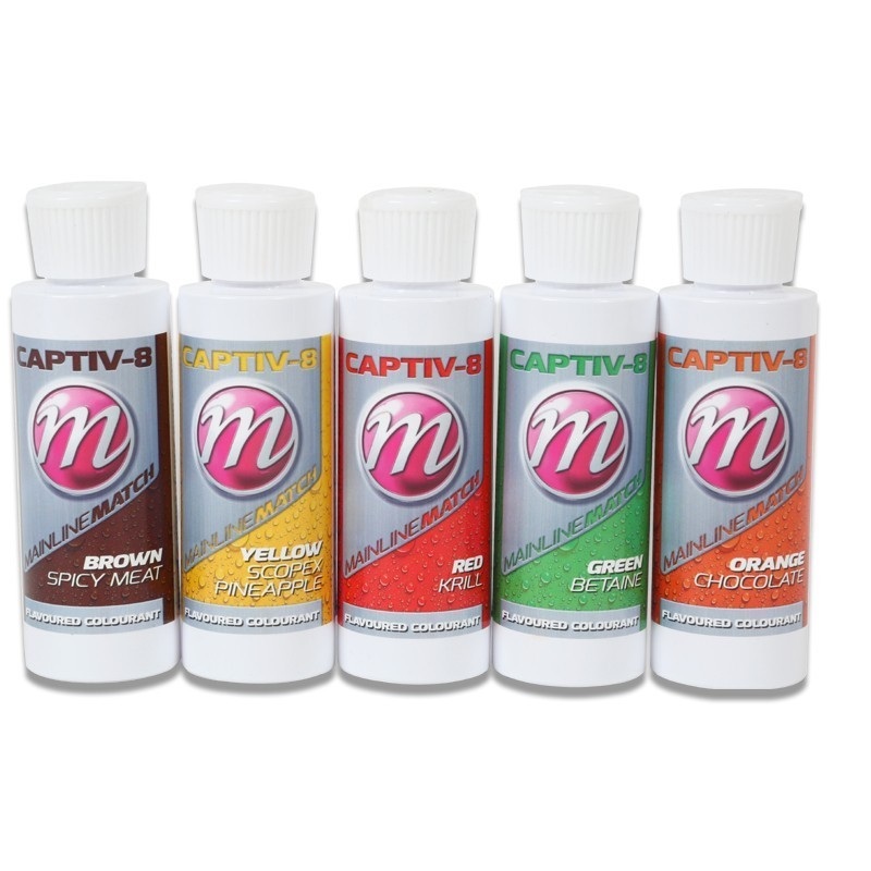 Mainline Baits Match Captiv-8 Pellet Colorant Additive 100ml