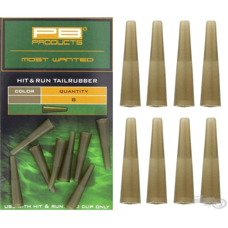 PB Products Hit & Run Tail Rubbers Qty 8