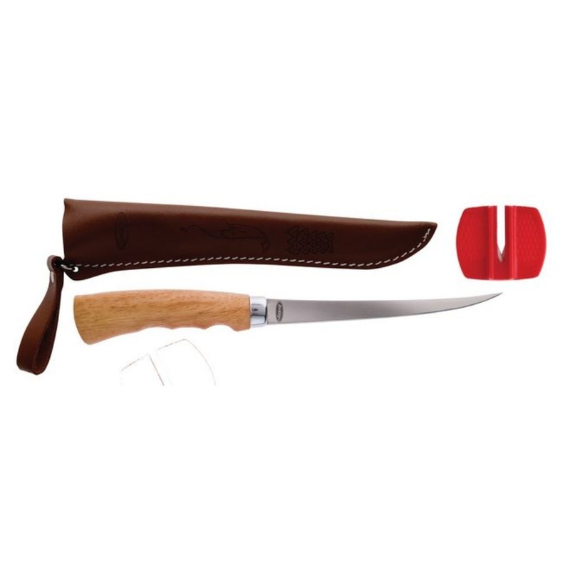 Wooden Handle Fillet Knife-6in