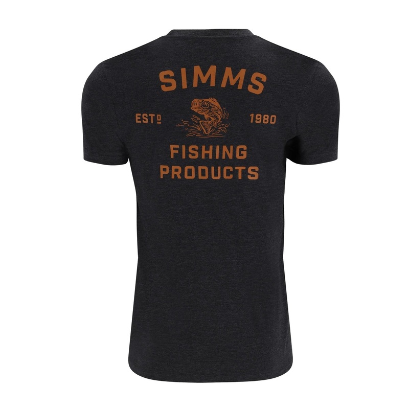 Simms M's Stacked Bass T-Shirt