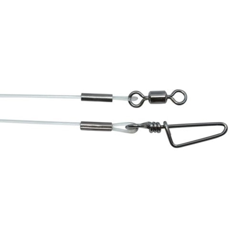 SPRO Premium Fluorocarbon Leader (Power Swivel) - 10" | 80LB