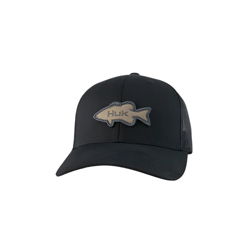 Huk Bass Patch Trucker Hat