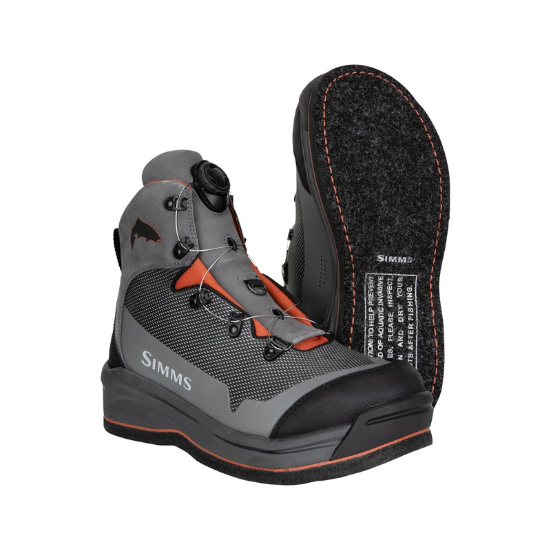 Simms M's Guide BOA Wading Boot Size 11 - Felt *No Box*