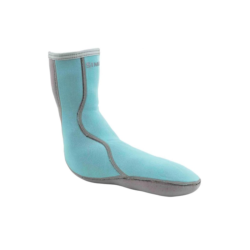 Simms W's Neoprene Wading Socks - Medium - Aqua
