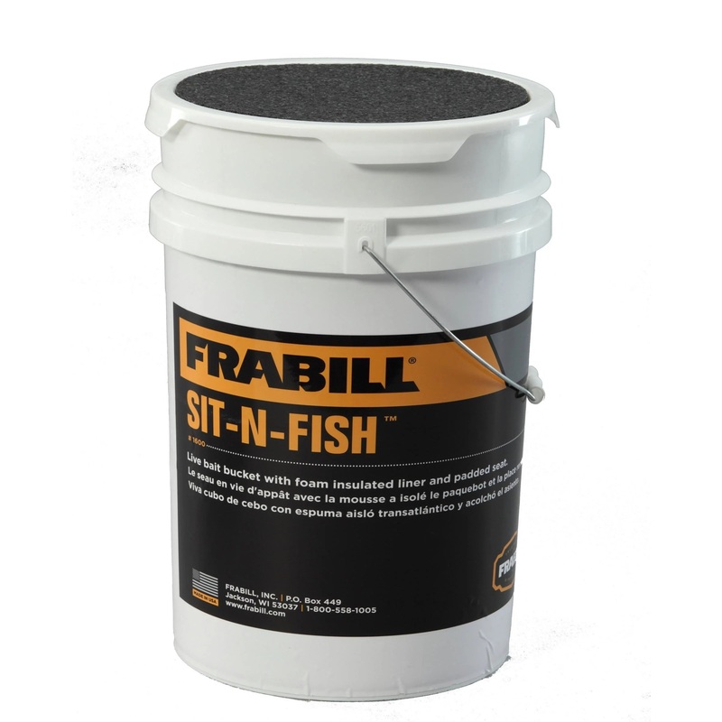 Frabill Sit-N-Fish Live Bait Bucket