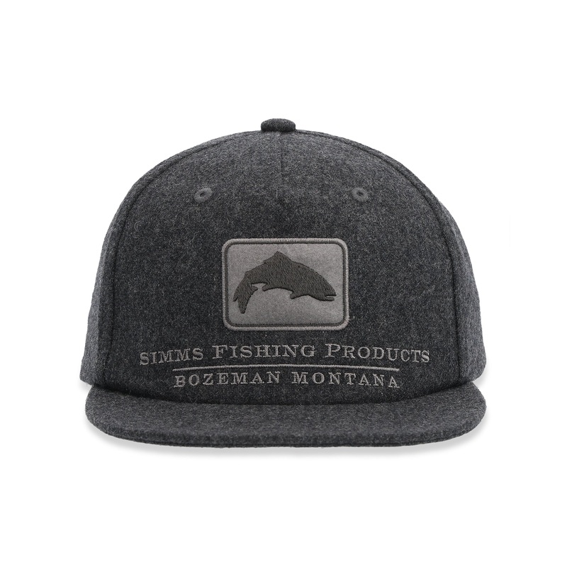 Simms Wool Trout Icon Cap - Graphite