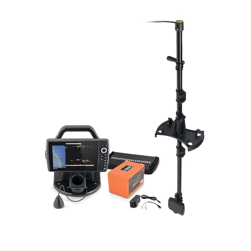 Humminbird Ice Helix 9 MSI+ GPS G4N Mega Live Imaging Bundle
