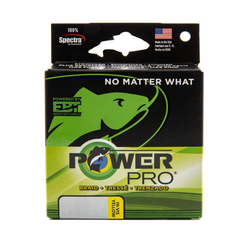 Power Pro Braid Hi-Vis Yellow - 150yd