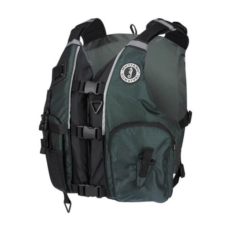 Mustang Topwater Foam Vest - Green