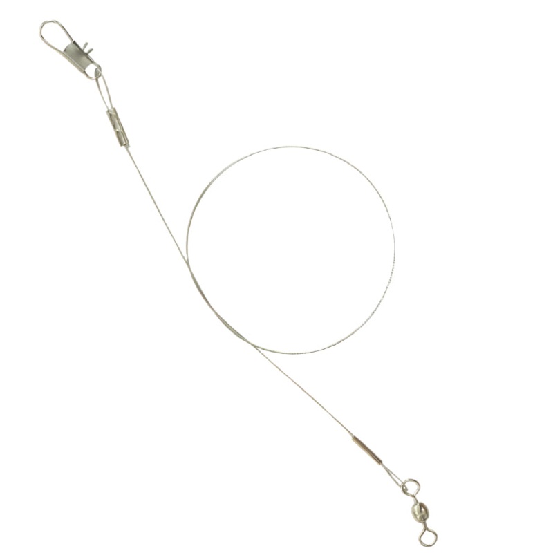 Compac Stainless Steel Wire Leader 6" - Nickel 3 Pack
