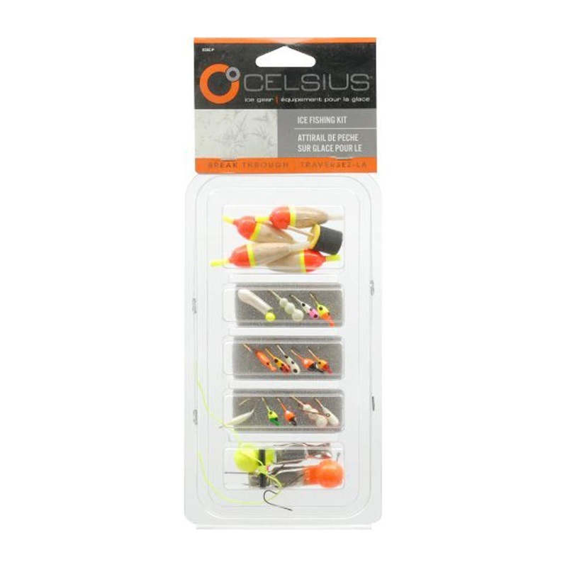 Celsius 24pc Ice Fishing Kit