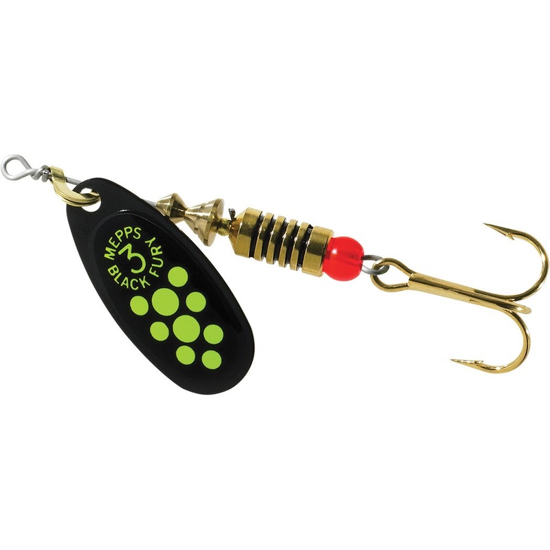 Mepps Black Fury Plain Treble