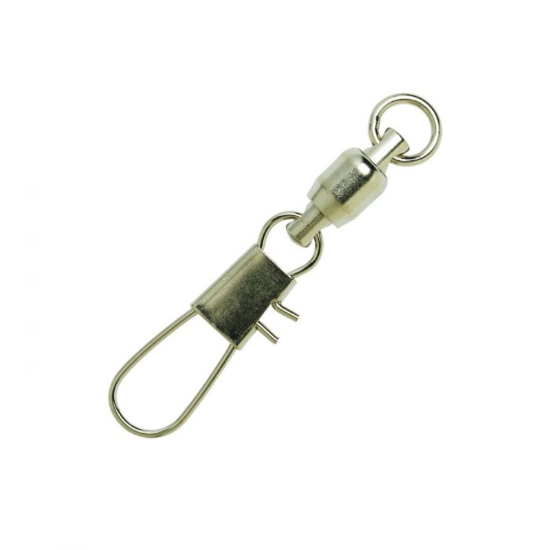 Eagle Claw Ball Bearing Swivel w/Interlock Snap