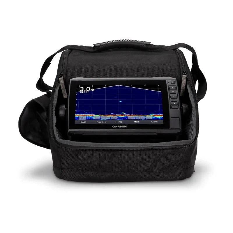Garmin LiveScope Plus Ice Fishing Bundle LI ECHOMAP UHD 95SV w/ Lithium Battery