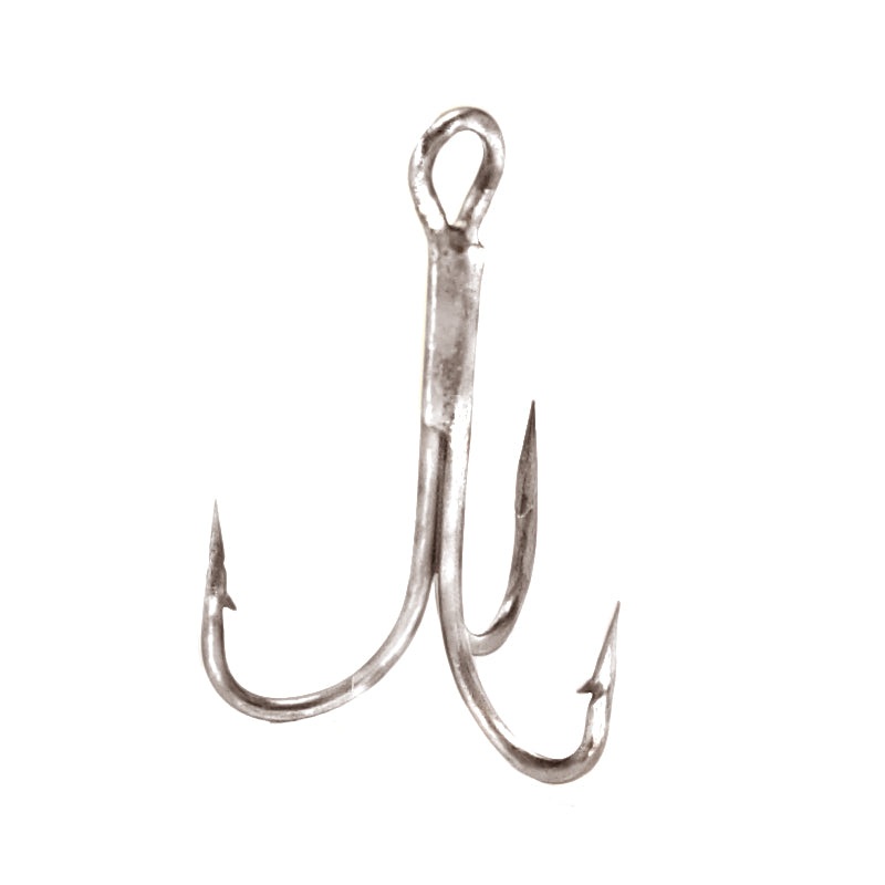 Compac Treble Hook - Nickel