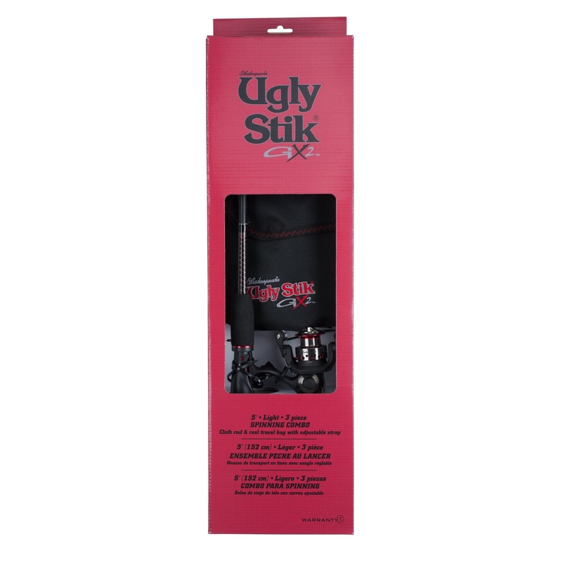 Ugly Stik 4pc Travel Rod 6'6 Med