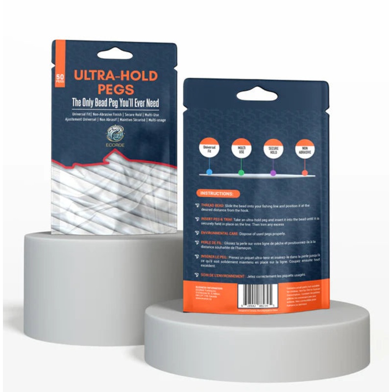ECOROE Ultra Hold Pegs 50pc