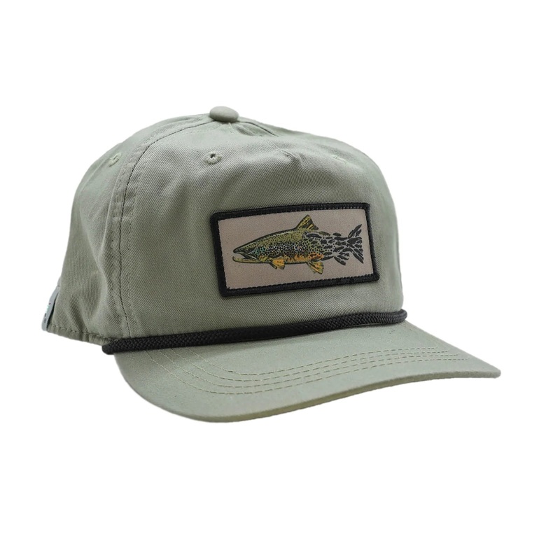 Rep Your Water 5 Panel Unstructured Hat - Brown Snacks