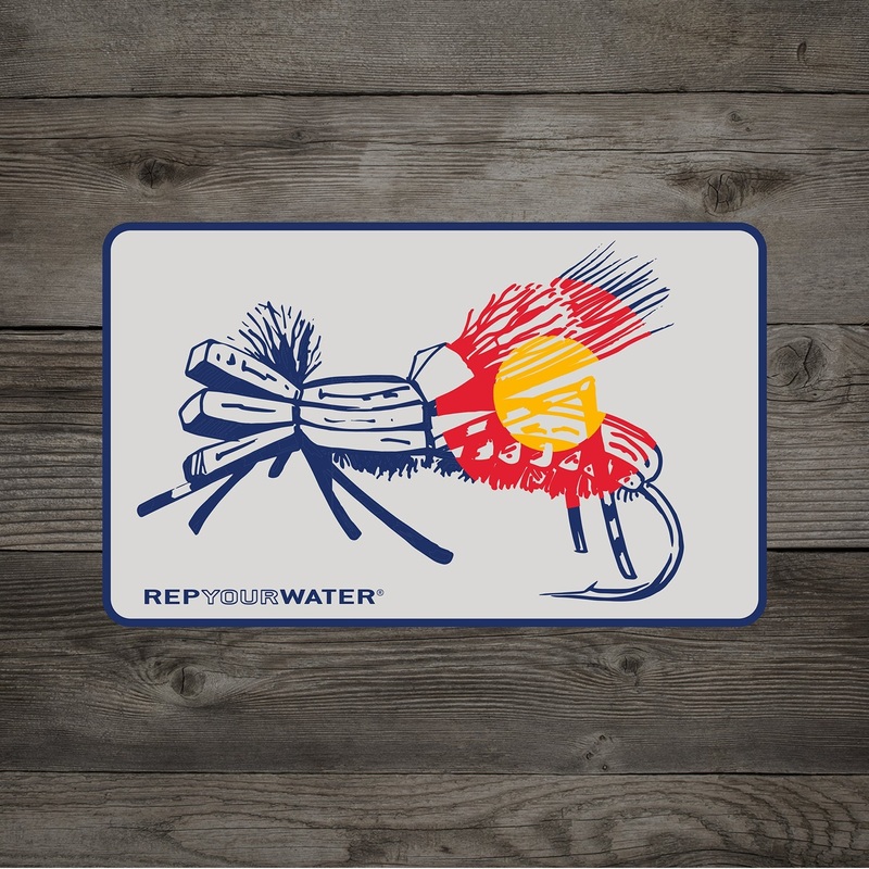 Rep Your Water Colorado Hopper Sticker