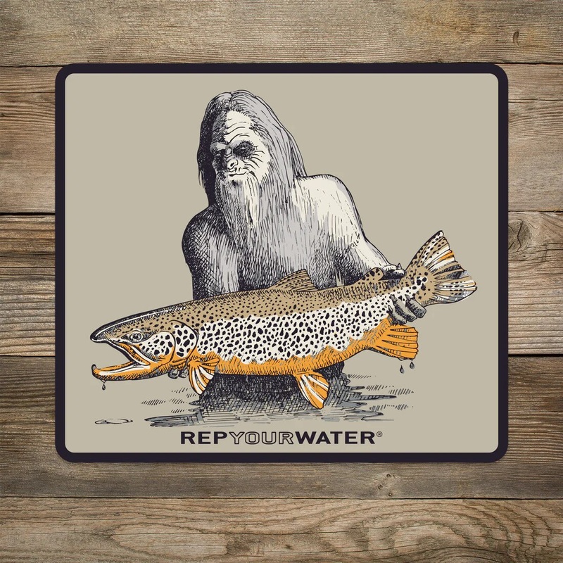 Rep Your Water Hero Squatch Sticker