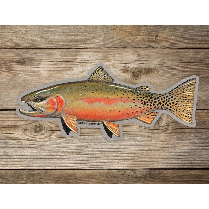 Rep Your Water High Country Native Artist's Reserve Sticker