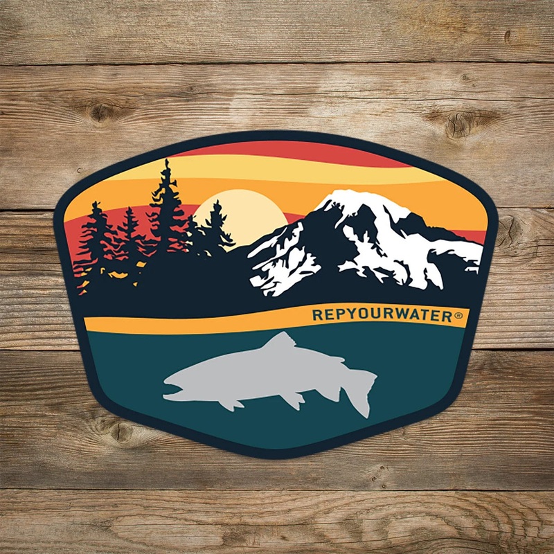 Rep Your Water Last Light Sticker