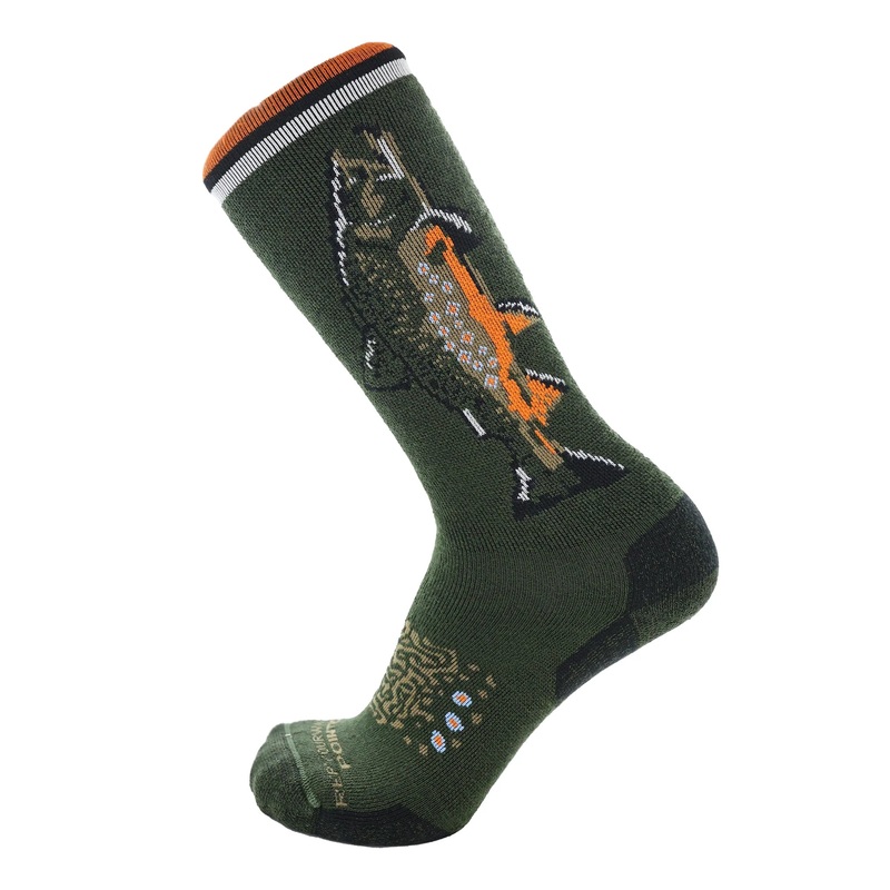 Rep Your Water Merino Blend Mid-Weight Socks - Big Brookie