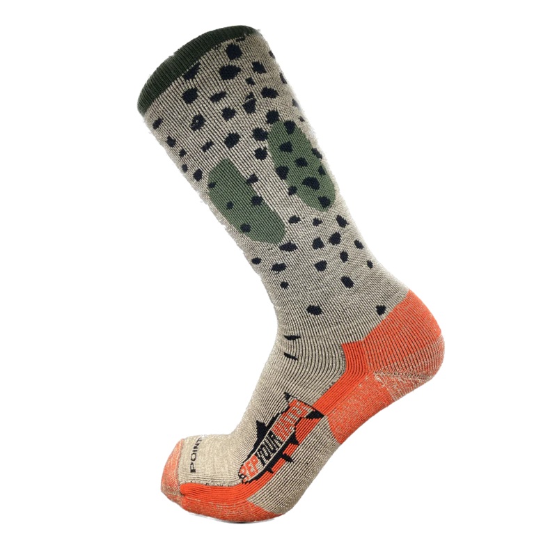 Rep Your Water Trout Socks - Cutthroat