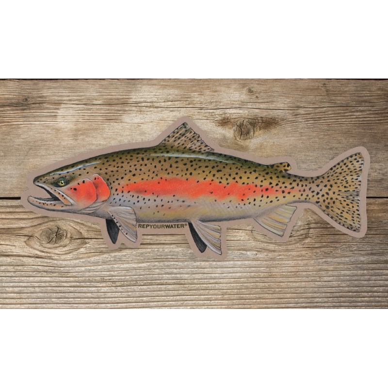 Rep Your Water Wild Rainbow Artist's Reserve Sticker
