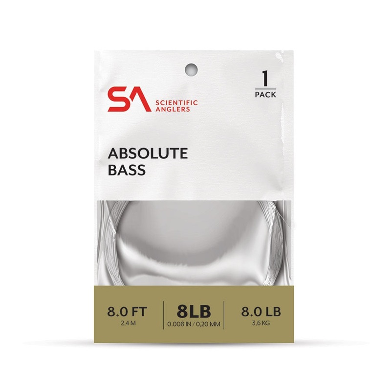 Scientific Anglers Absolute Bass Leader - Single Pack