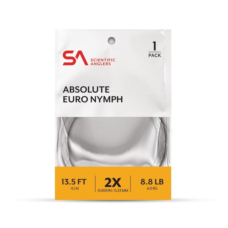 Scientific Anglers Absolute Euro Nymph Leader - Single Pack