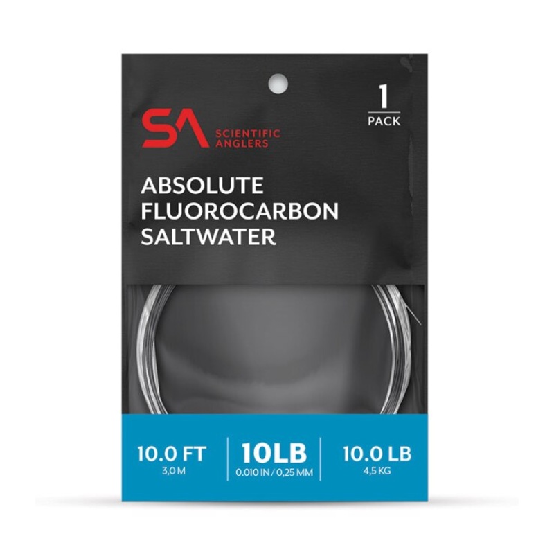 Scientific Anglers Absolute Saltwater Fluorocarbon Leader - Single Pack