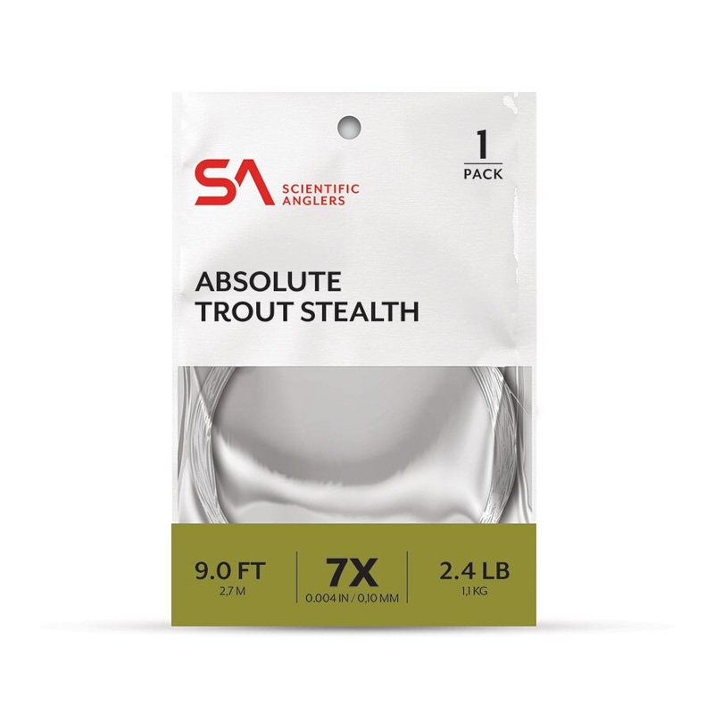 Scientific Anglers Absolute Trout Stealth Leader - Single Pack