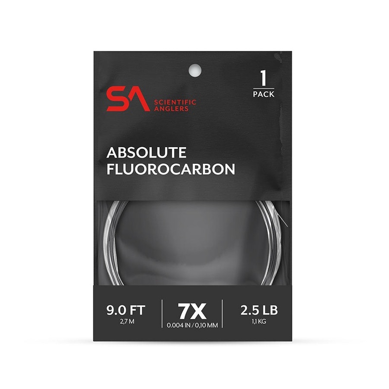 Scientific Anglers Absolute Fluorocarbon Leader - Single Pack