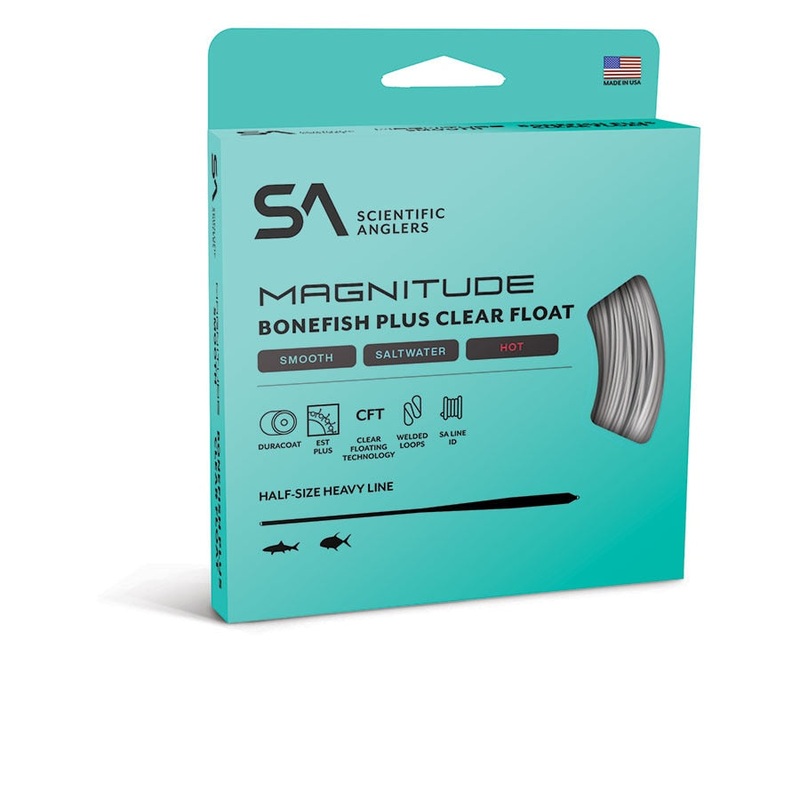 Scientific Anglers Magnitude Smooth Bonefish Plus 10 Clear Float Tip