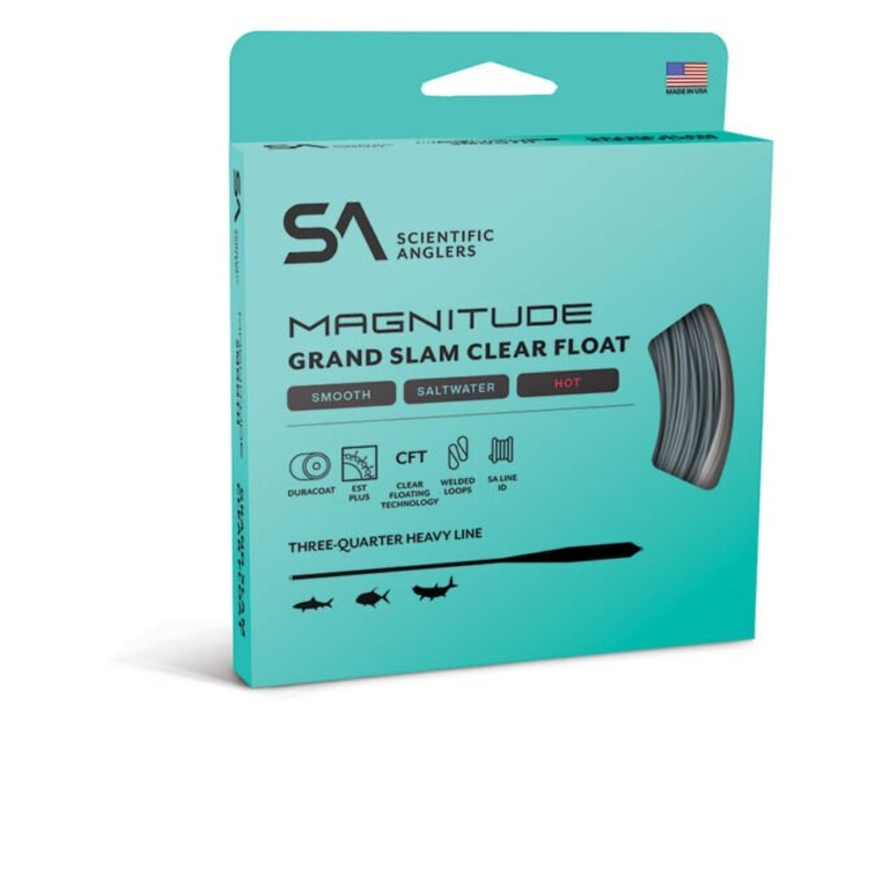 Scientific Anglers Magnitude Smooth Grand Slam 10' Clear Float Tip Fly Line