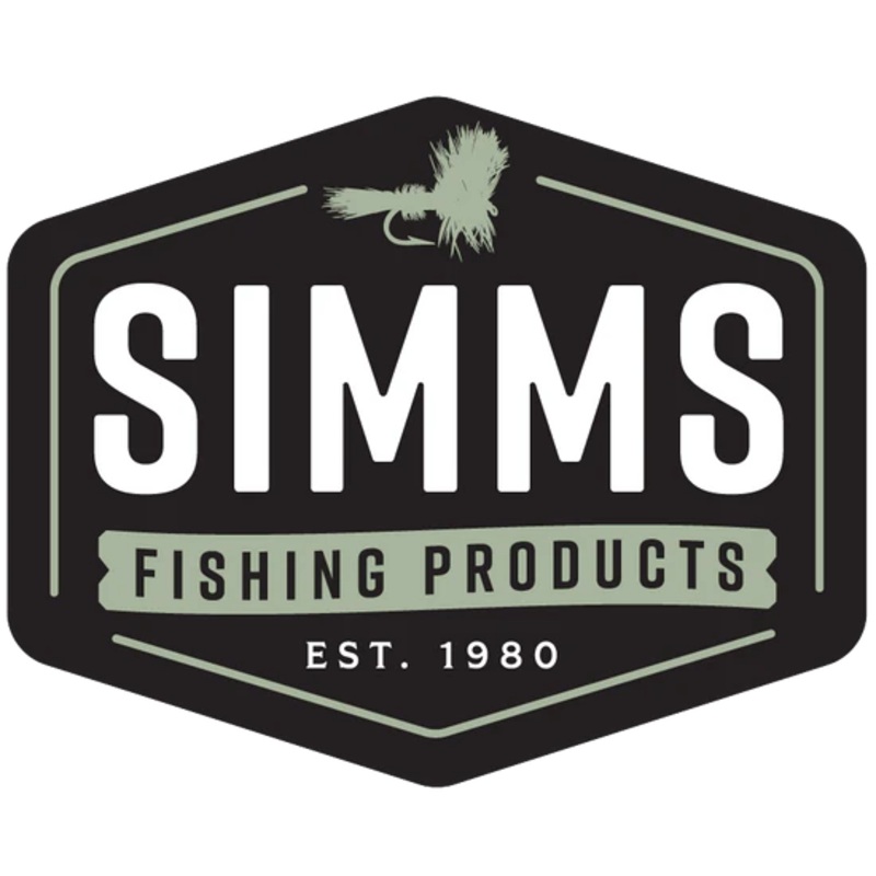 Simms Fly Patch Sticker