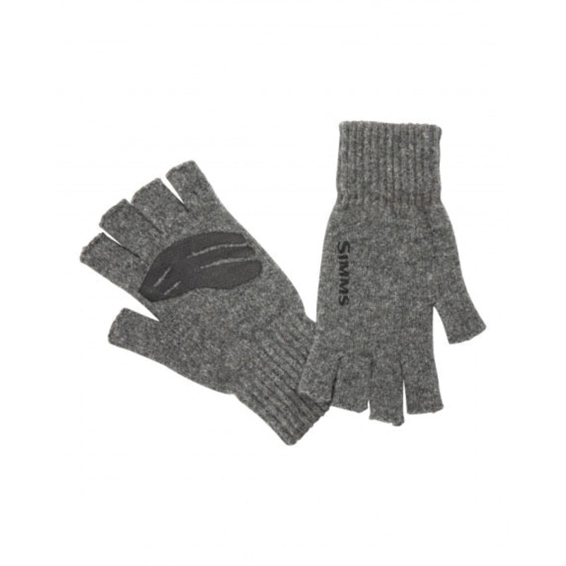Simms Wool Half-Finger Gloves