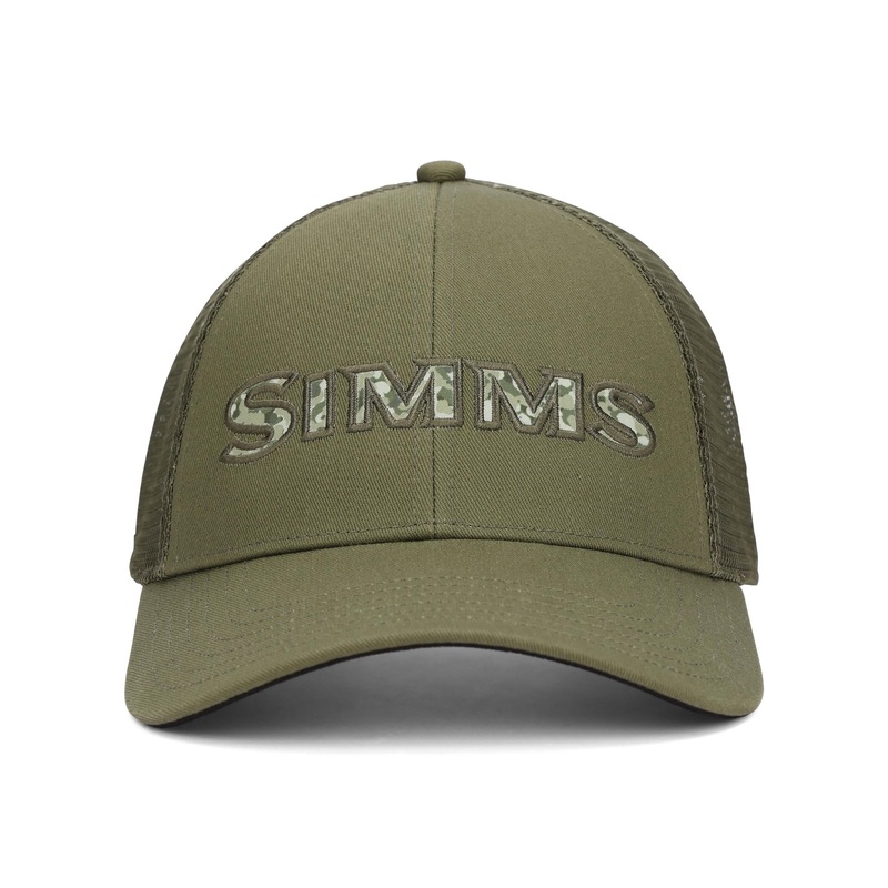 Simms Single Haul Trucker - Back Eddy Camo Fill