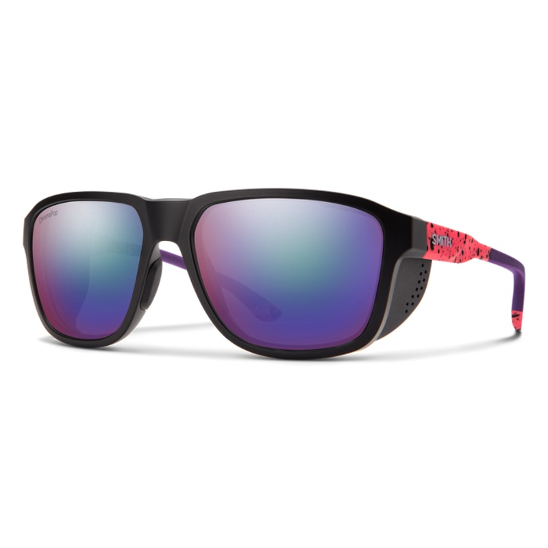 Smith Embark Sunglasses - Matte Wild Child Frame /  ChromaPop Polarized Violet Mirror