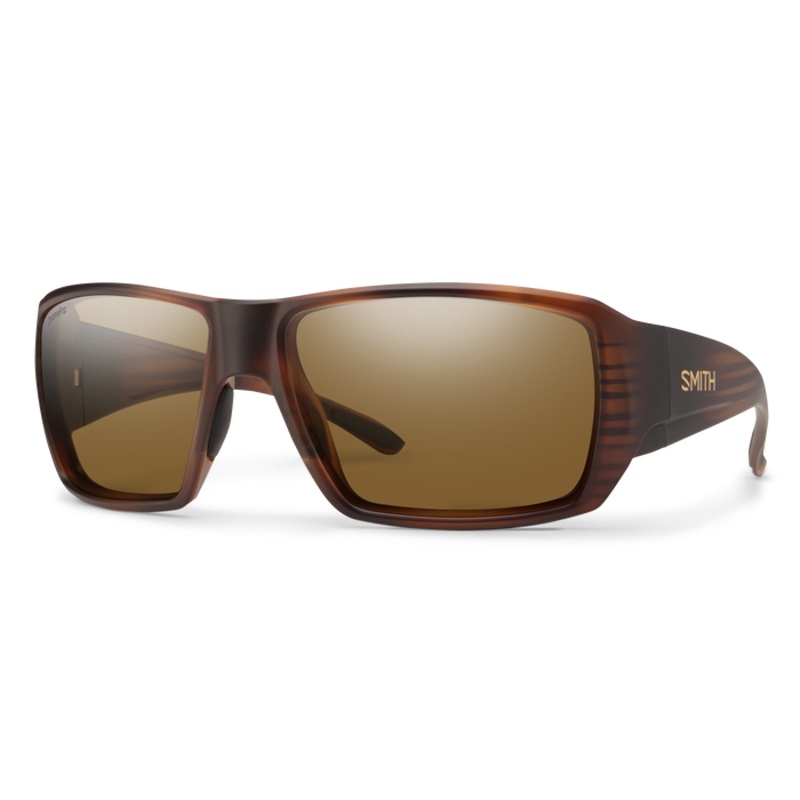 Smith Guide's Choice S Sunglasses - Matte Tortoise / ChromaPop Glass Polarized Brown Lens