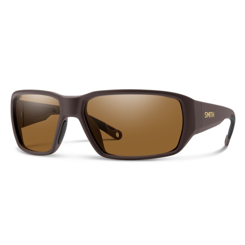Smith Hookset Sunglasses - Matte Mississippi Mud | ChromaPop Glass Polarized Brown Lens