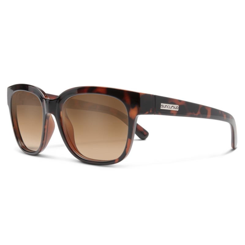 Suncloud Affect Sunglasses - Tortoise  / Polarized Brown Gradient Lens