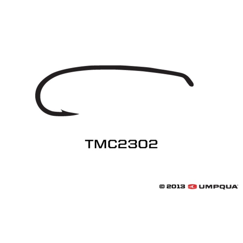 Tiemco 2302 Dry Fly / Nymph Hooks - 100 Pack