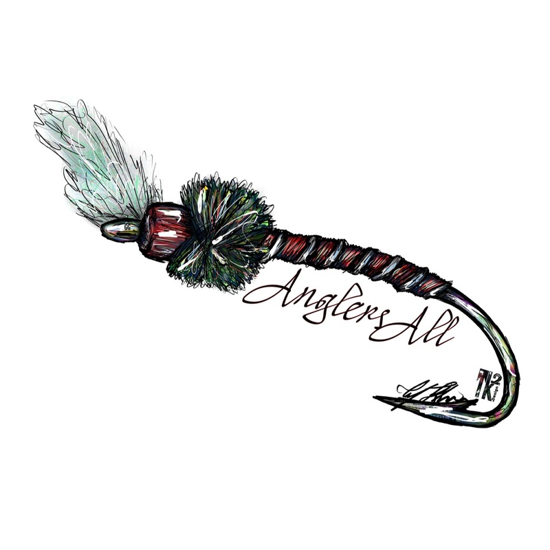 TK2 Designs Garcia's Rojo Midge Sticker