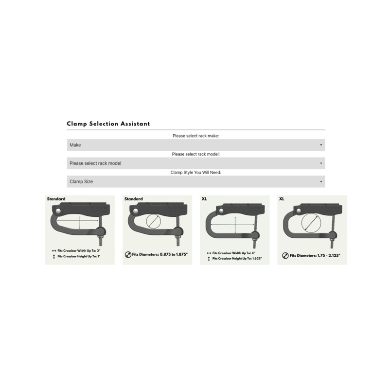 Trxstle CRC System Clamps