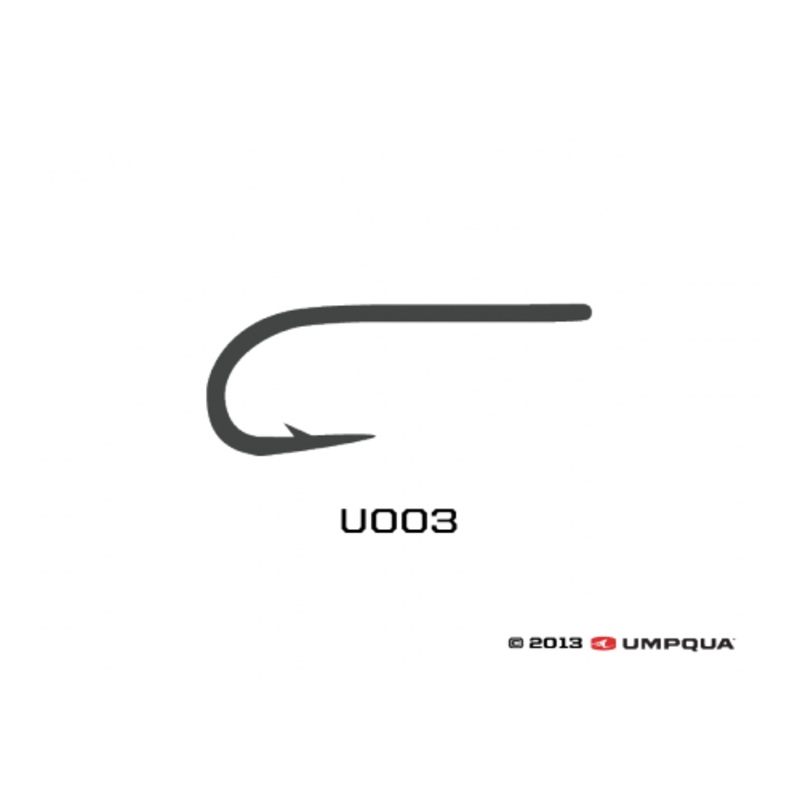Umpqua U-Series U003 Dry Fly Hooks - 50 Pack