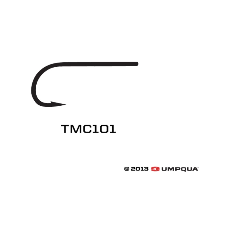 Tiemco 101 Dry Fly Hooks - 25 Pack