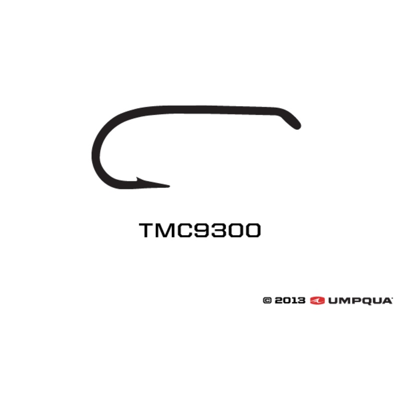 Tiemco 9300 Dry Fly Hooks - 25 Pack